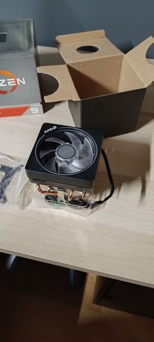 CPU Cooler AMD Ryzen 3900 - NOVO (não inclui CPU)