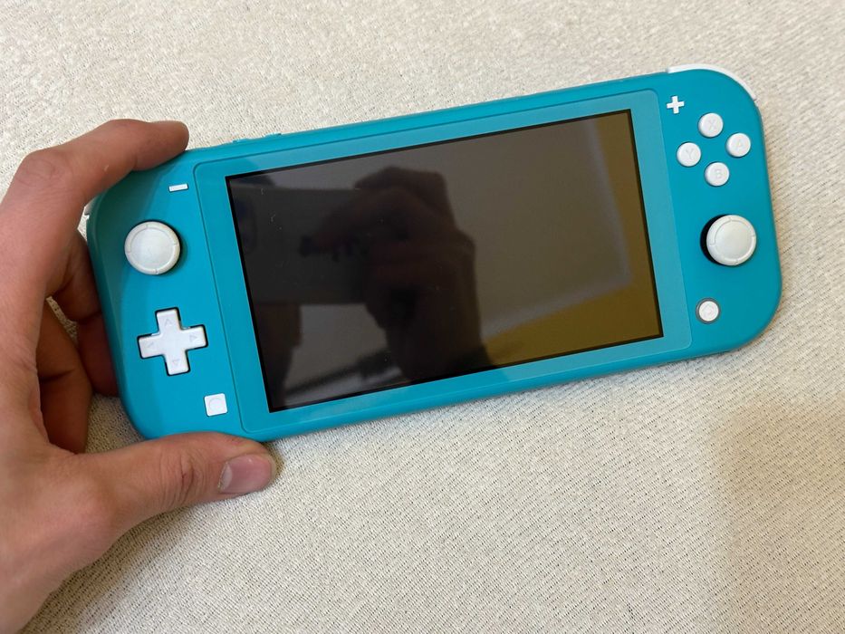 Konsola Nintendo Switch Lite Uszkodzona Zasilacz+Etui