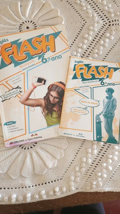 Livro de fichas ingles 6 ano Flash
