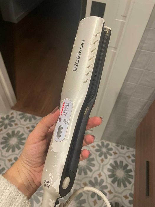 Placa de alisamento de cabelo