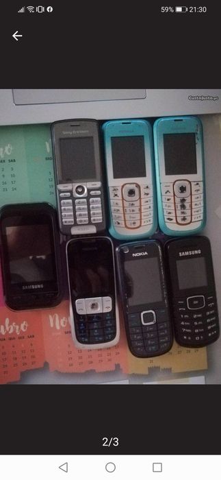 Telemóveis antigos