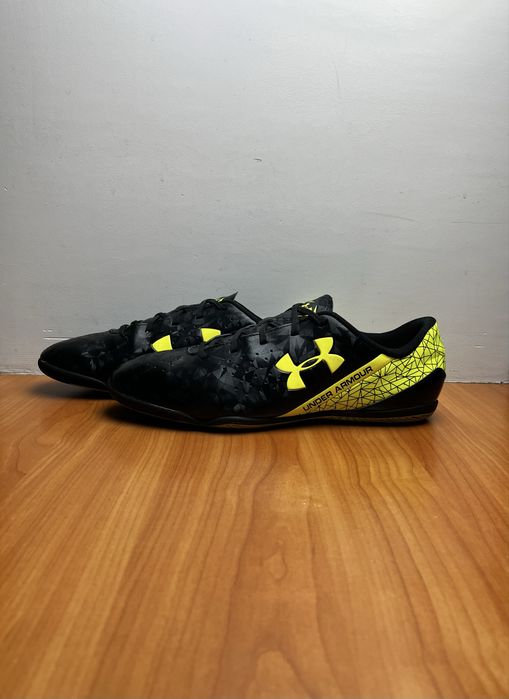 Футзалки Under Armour SpeedForm размер 44 оригинал футбольные чёрные