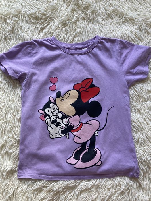 Koszulki H&M Myszka Minnie 122/128