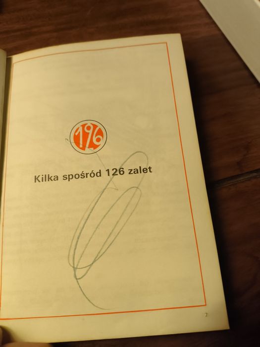 Broszura dowcipy o Fiat 126x126p