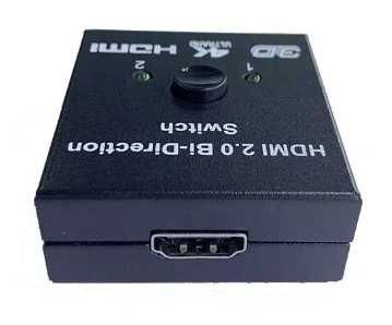 Switch HDMI 2.0 2x1 Splitter 1x2 Rozdzielacz 4k/60