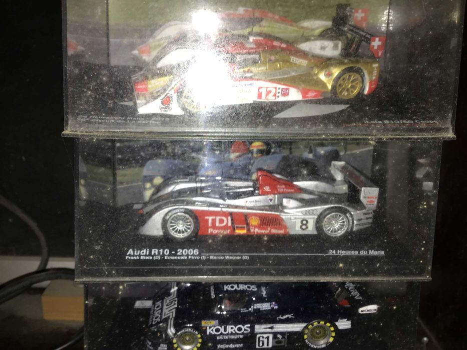 carrinho miniatura audi r10 2006
