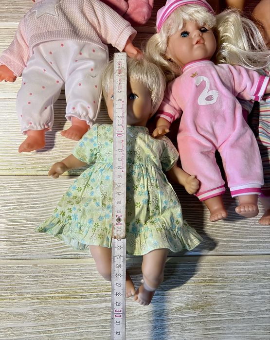 Ляльки та пупси європейських брендів Kathe Kruse, Zapf, Bayer