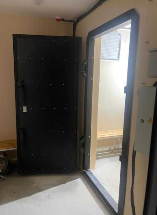 Drzwi stalowe DU-IVR gazoszczelne i z odpornością na wybuchy 1 BAR