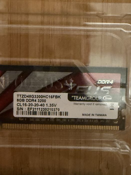 TeamGroup T-Force Zeus DDR4 3200MHz