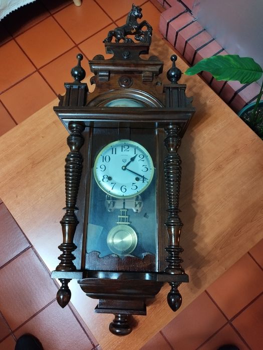 Relógio de corda antigo64552532290306123