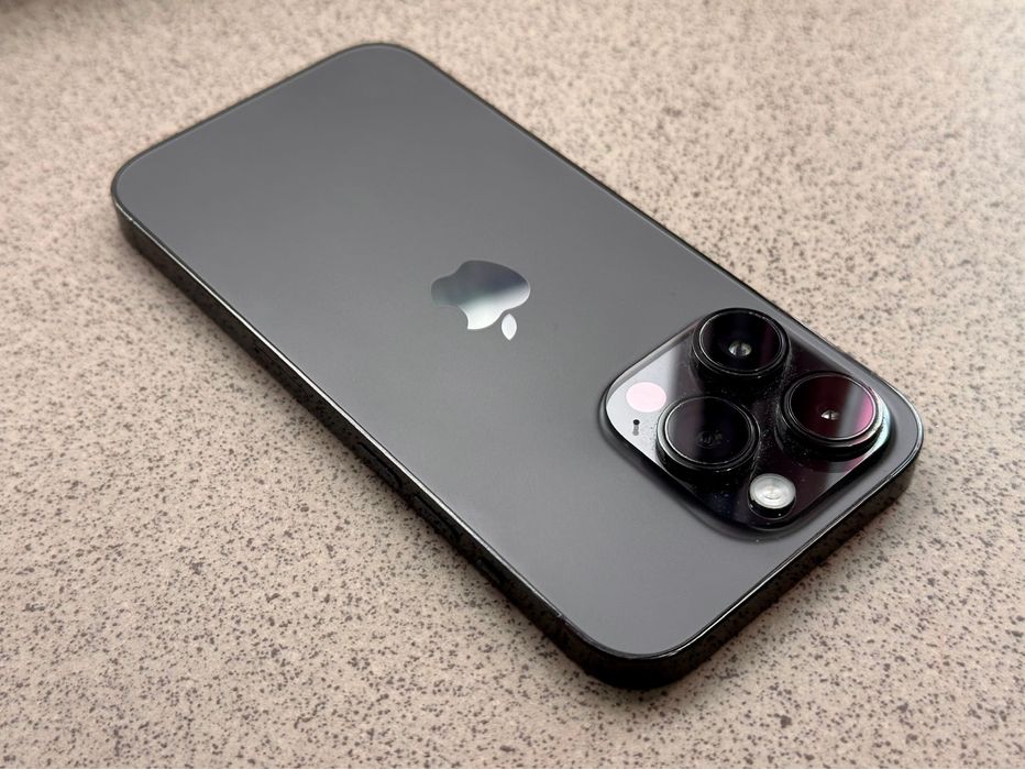 100% bateria - iPhone 14 Pro 256gb - Space Black (czarny)