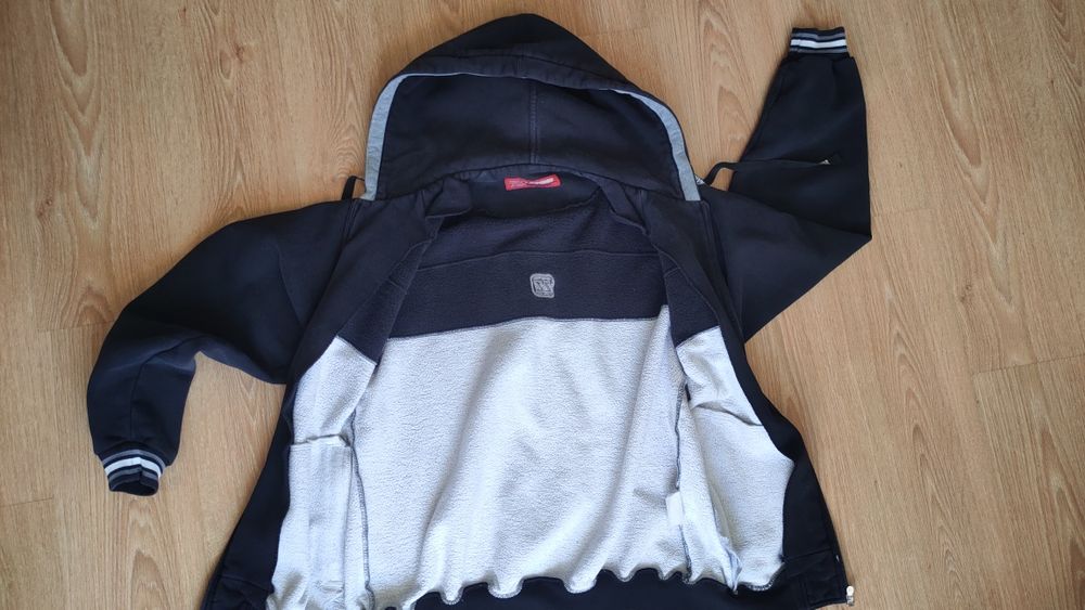 Bluza Jigga Wear 77 z kapturem czarno-szara