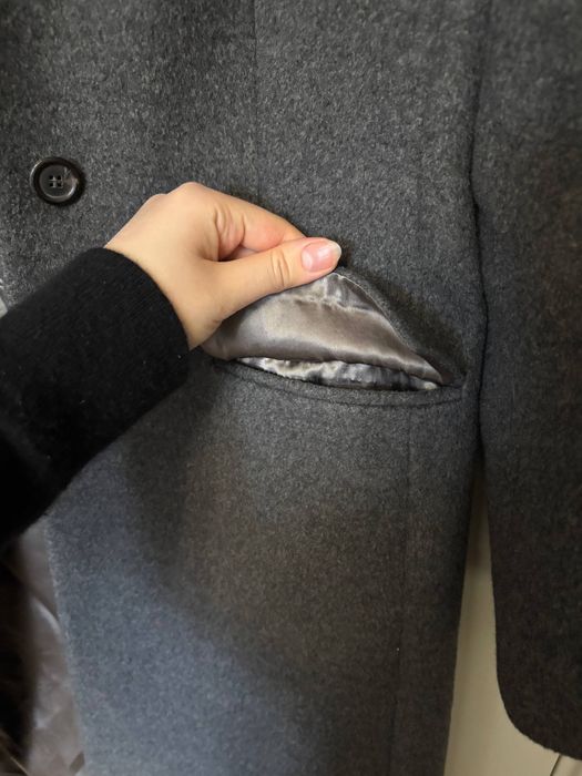 Вовняне пальто HUGO BOSS оригінал ВОВНА, Ангора та кашемір