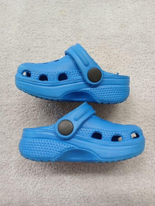 Chodaki klapki crocsy rozmiar 20 wkładka 12cm