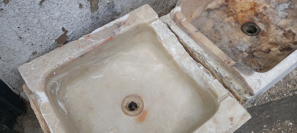 Pias Usadas em Pedra