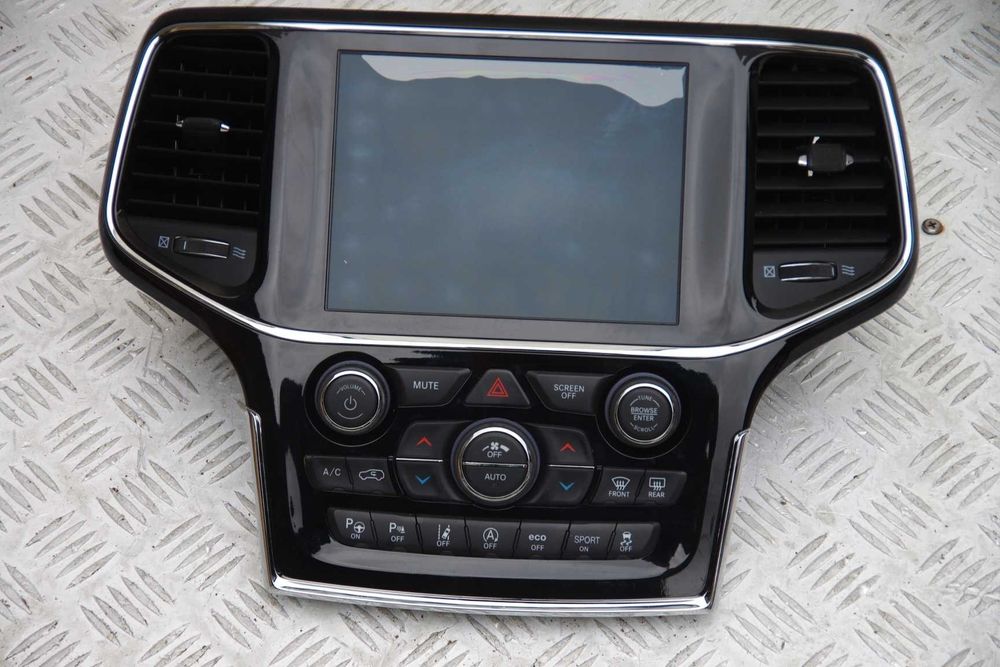 JEEP GRAND CHEROKEE WK2 RADIO NAWIGACJA Ekran Telewizor LIFT 14- ramka dekory obudowa panel