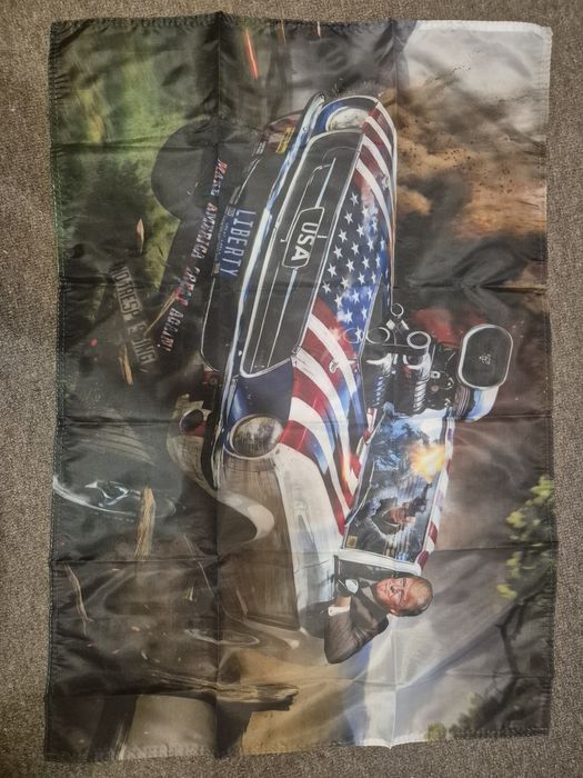 Nowa flaga Donald Trump Maga Ford Mustang