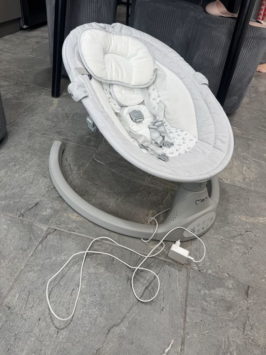 Гойдалка (укачевающий детей) MoMi KENANI (light grey) в ідеалі