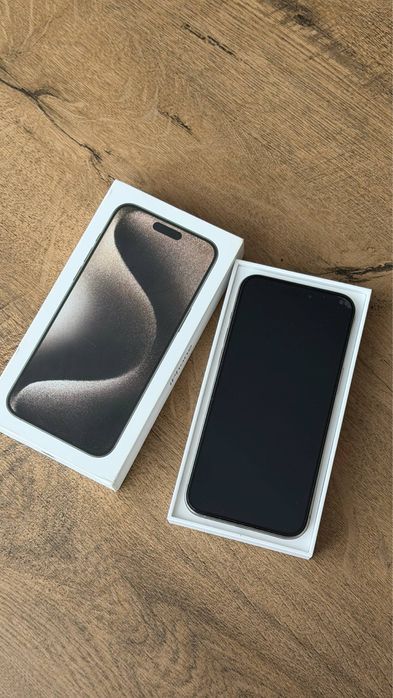 iPhone 15 Pro Max 256Gb Natural Titanium Neverlock Відмінний стан