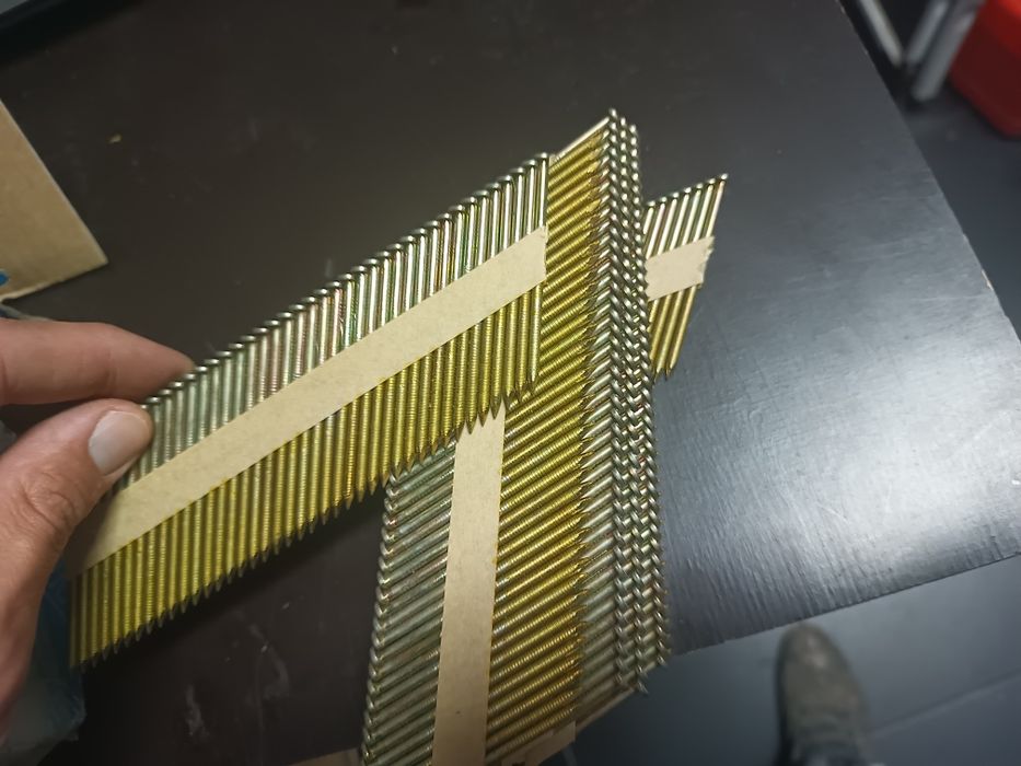 Pregos galvanizados TACWISE Inclinados 34º  cabeça D 3.1/65mm