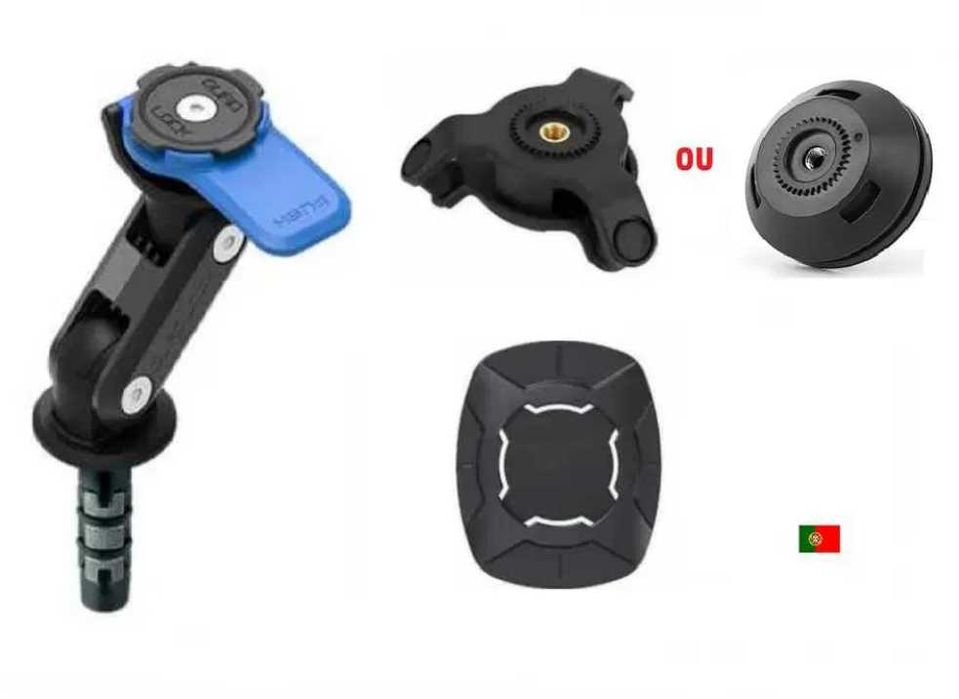 Suporte para Smartphone Quad Lock Pro para Coluna de Direcção universal (NOVIDADE)