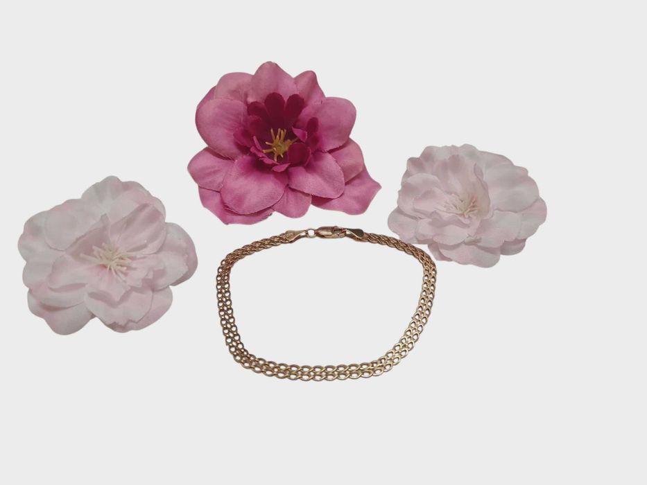 Cudna złota bransoletka 5,19g p585