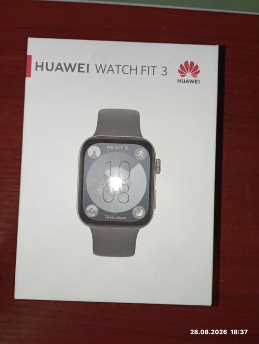 Huawei Watch Fit 3 Black | Полный Комплект
