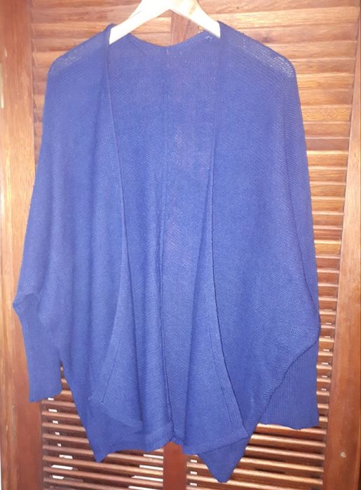 Cardigan/Casaco de malha azul Zara - L/XL