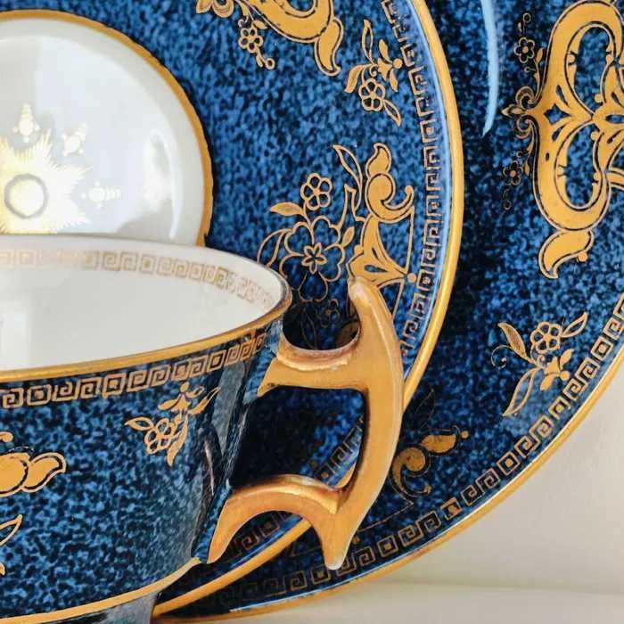 **filiżanka „Royal Blue” porcelana Collingwood Bros 1924_1939