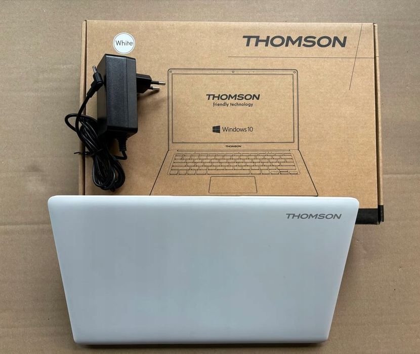 laptop thomson windows 10 biały opis