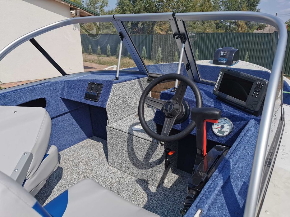 Комплект ЧовенПрогрес 2 м + мотор Parsun 40 + лафет.