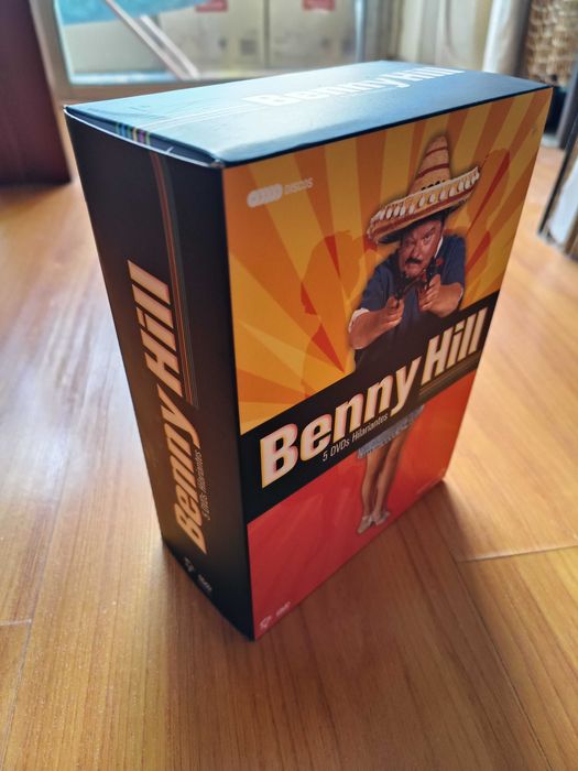 Benny Hill 5 DVDs hilariantes