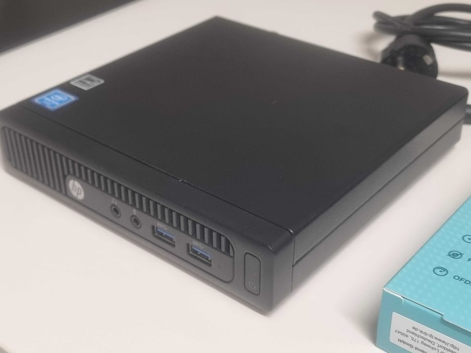 HP 260 G2 MiniDesktop - Intel + 16GB + 120GB + wifi - mini pc, como novo e revisto