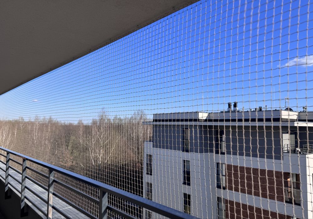 Siatka na balkon/dla kota/przeciwko gołębiom/montaż siatki