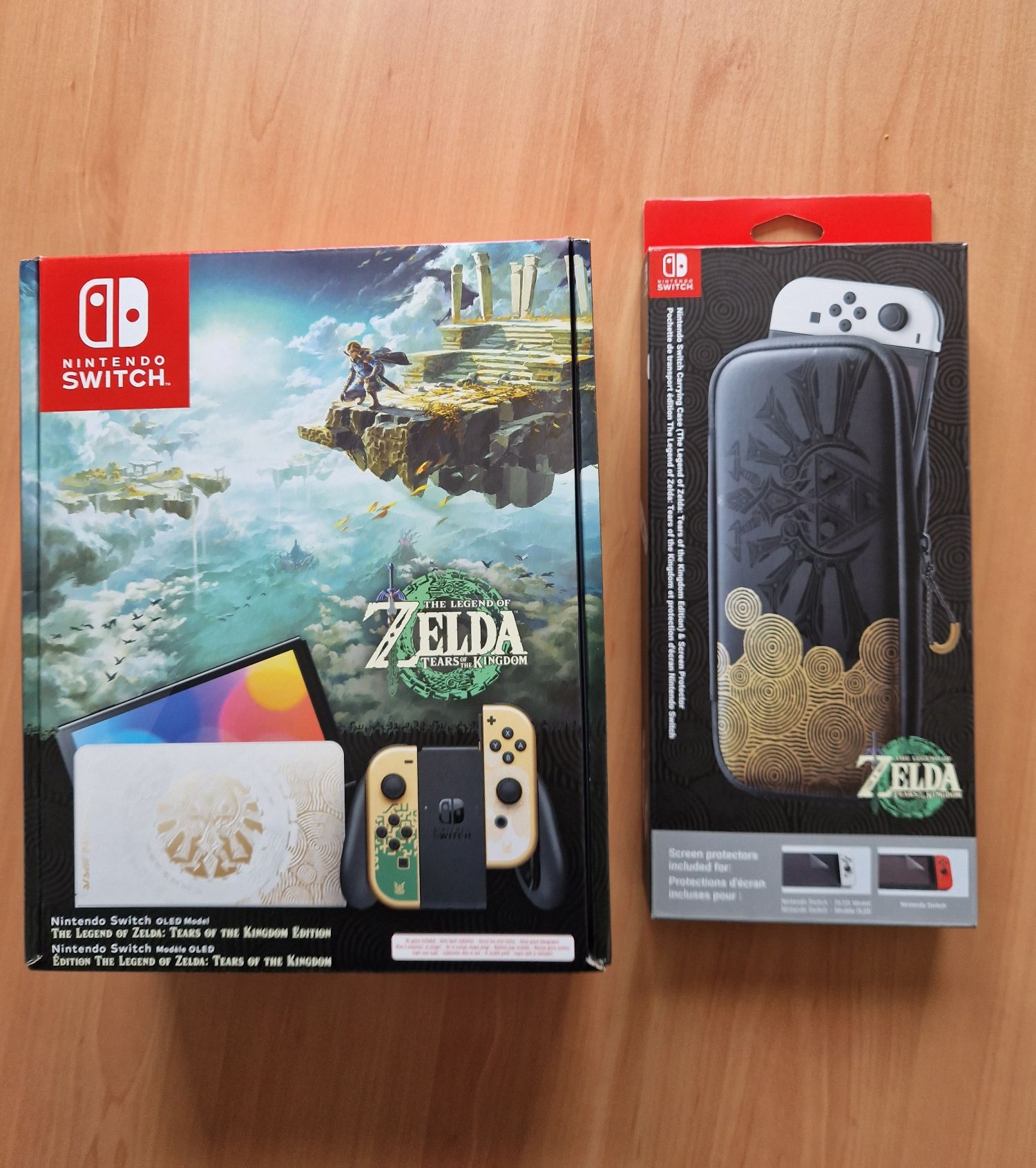 Pochette Deluxe Zelda Tears of the Kingdom Switch