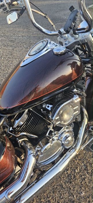 Yamaha dragstar 1100 2004, muitos extras, 70 mil kms