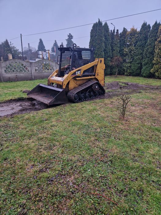 Usługi wynajem minikoparka miniładowarka