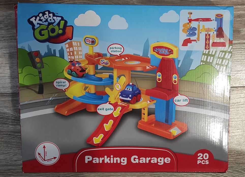 Parking garaż auto Kiddy GO! Pepco