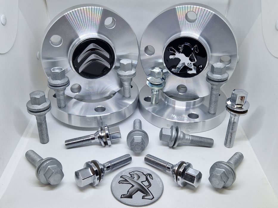 Проставки алюмінієві Citroen/Peugeot 4×108 65.1 Пежо/Сітроєн 15/20мм