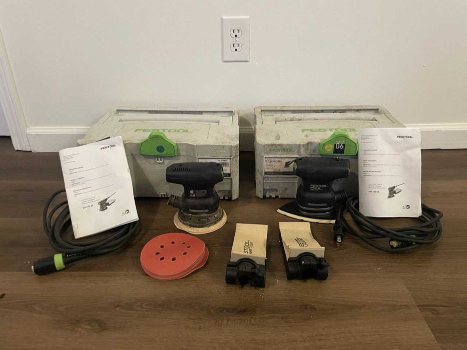 Festool Akumulatorowa szlifierka delta DTSC 400 3.0 I-Plus 2x akumulator 18 V 3,0 Ah