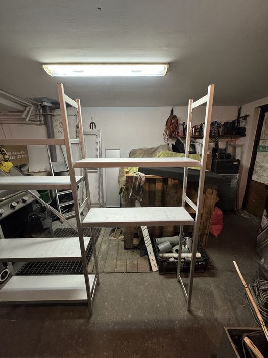 Regał do chłodni ze stali nierdzewnej Hupfer 90 cm 180 cm