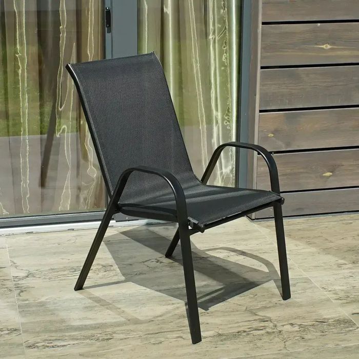 ПОСИЛЕНИЙ шезлонг 150 кг! З матрасом