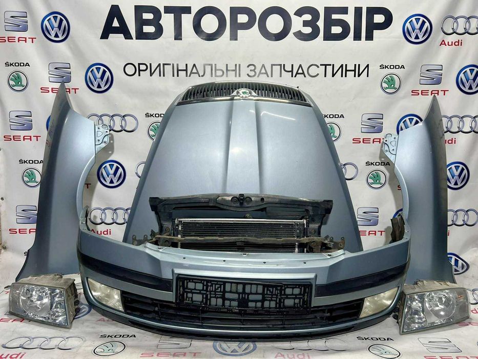 Капот бампер фара телевізор крило радіатор Skoda A5 Шкода Октавія А5