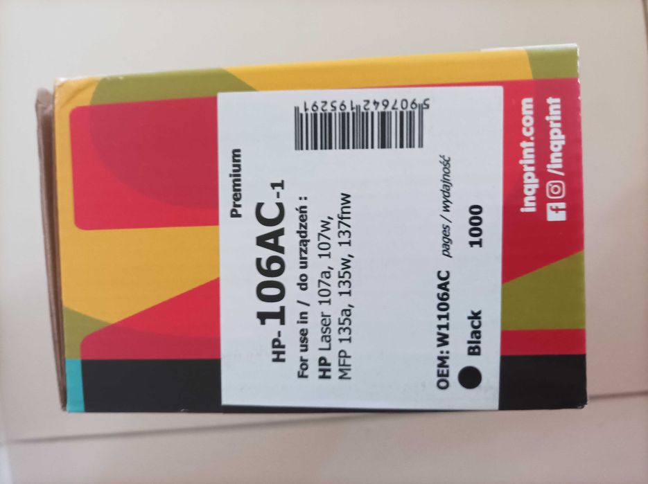 Toner do drukarki