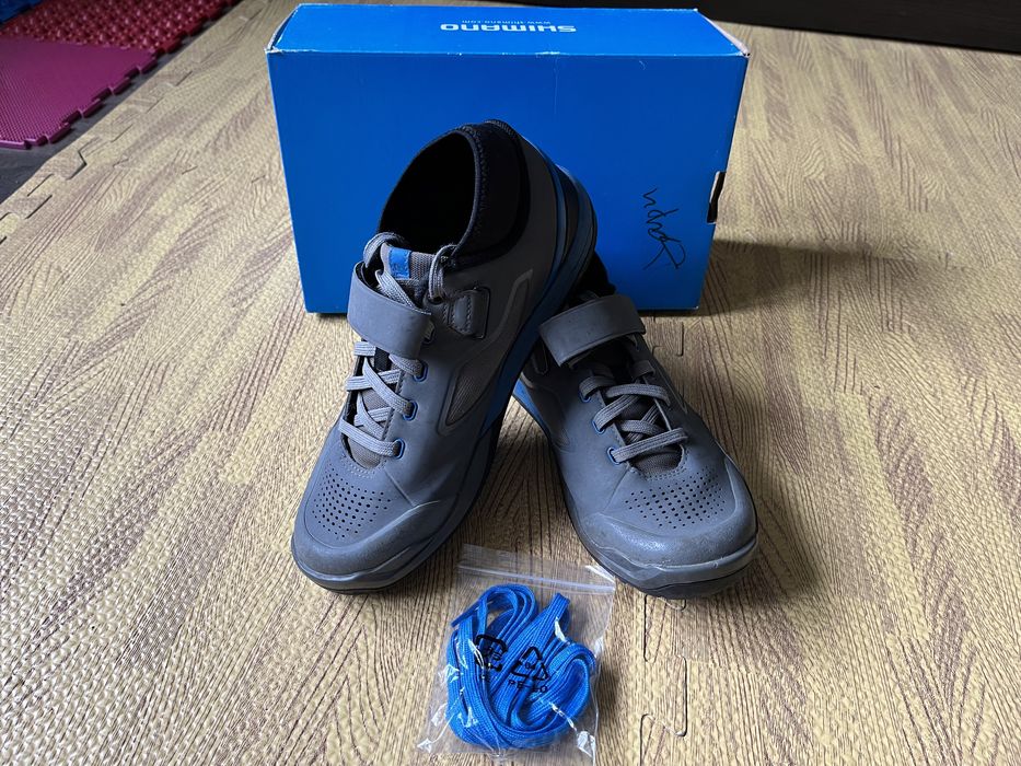 Контактні вело черевики Shimano SH-AM701 р.42 (Контактне взуття)