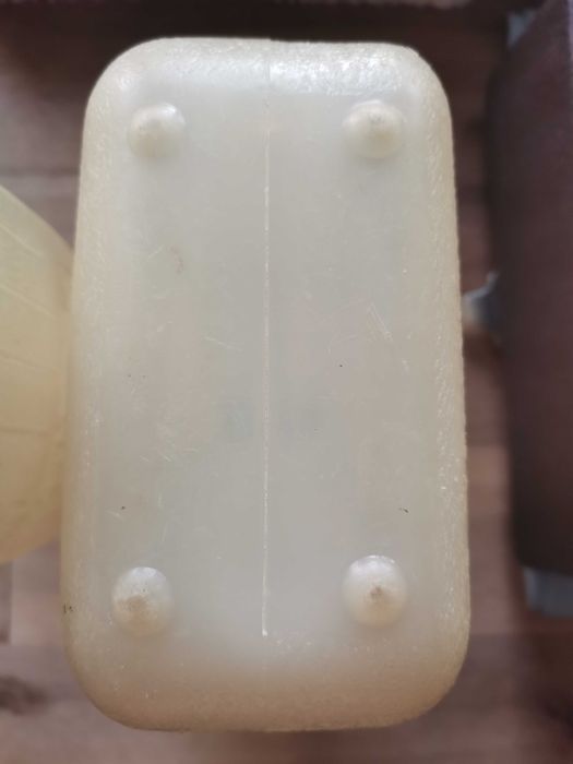 Plastikowy buklak, bidon PRL  2szt