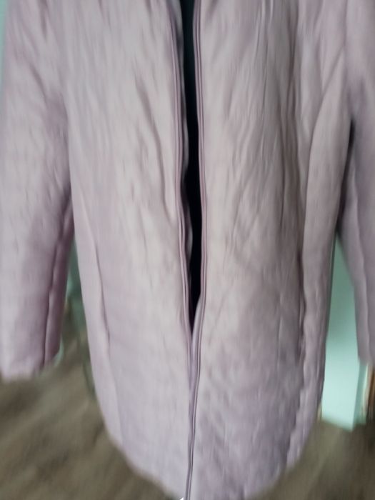Kurtka damska rozowa pikowana 8XL