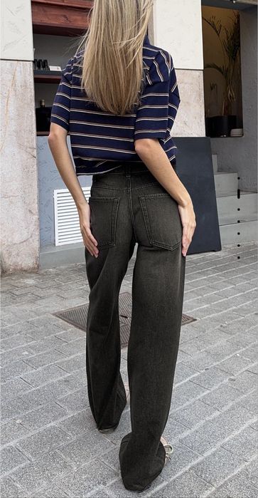 Нові! Джинси Wide leg Straight із завищеною талією