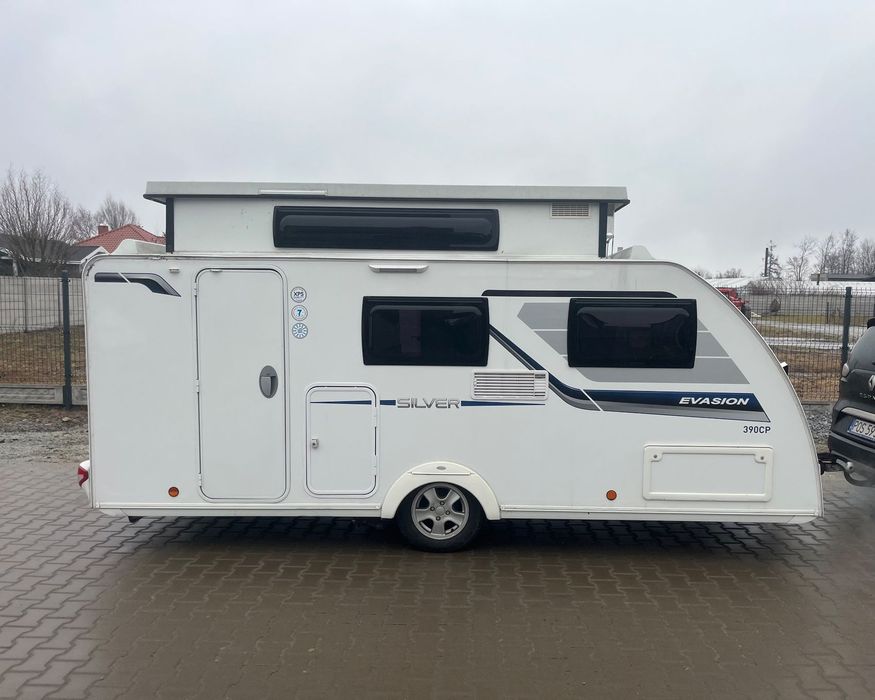 Trigano Evasion 390cp Silver  Silver evasion 390cp