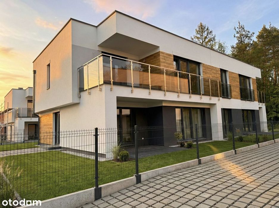 Nowy apartament z ogródkiem w sąsiedztwie lasu